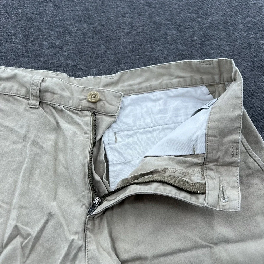 Patagonia Organic Cotton All Wear Mens Utility Chino Shorts Beige 31 *Flaws